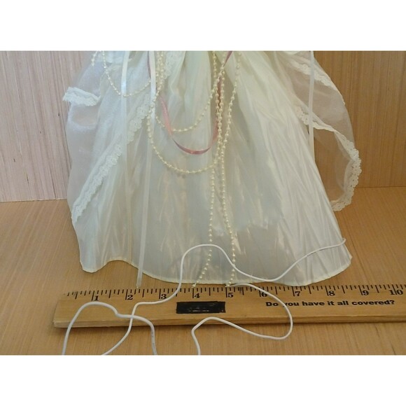 12 Inch Light Up Christmas Angel Tree Topper Beautiful Holiday Tree Decoration - Picture 11 of 16